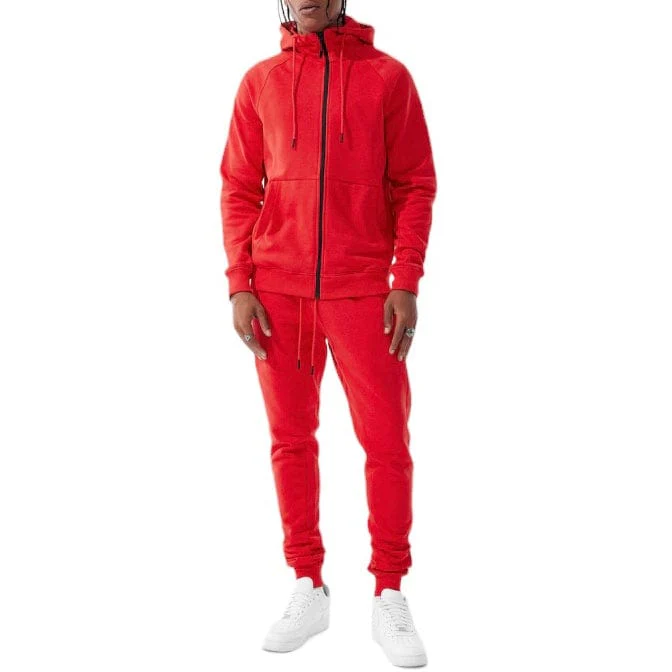 Jordan Craig Uptown Zip Up Hoodie (Red) 8860H - Image 3