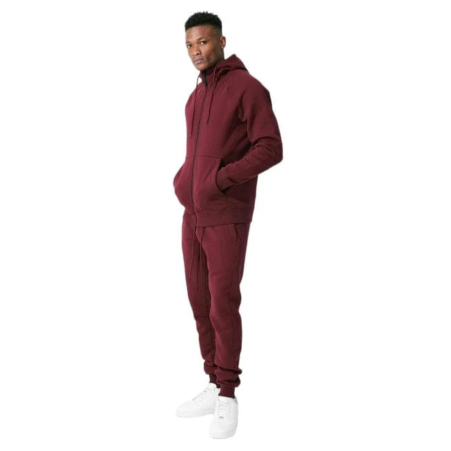 Jordan Craig Uptown Zip-Up Hoodie (Wine) - 8820H - Image 2