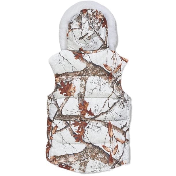 Jordan Craig Yukon Fur Lined Puffer Vest (Snow Camo) 9377VC - Image 5