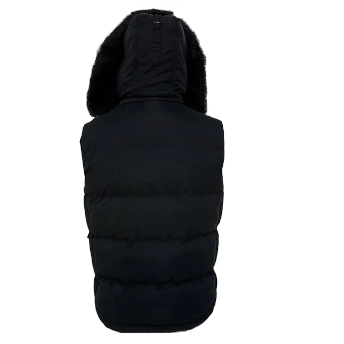 Jordan Craig Yukon Fur Lined Puffer Vest (Black) 9369V - Image 3