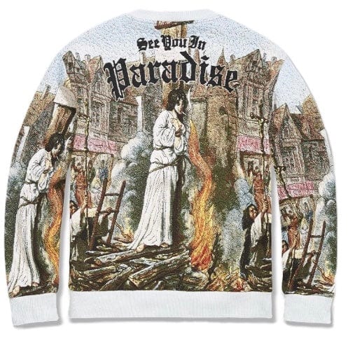 Jordan Craig Martyr Crewneck Sweater (Light Blue) 3978 - Image 8