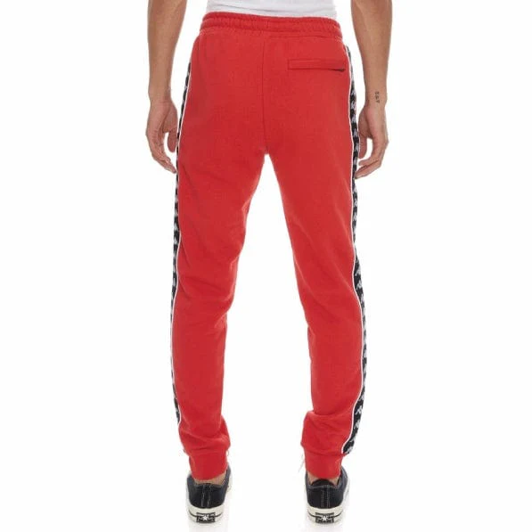 Kappa 222 Banda Alanz 2 Sweatpants (Red/Black) 311BHCW-A2I - Image 3
