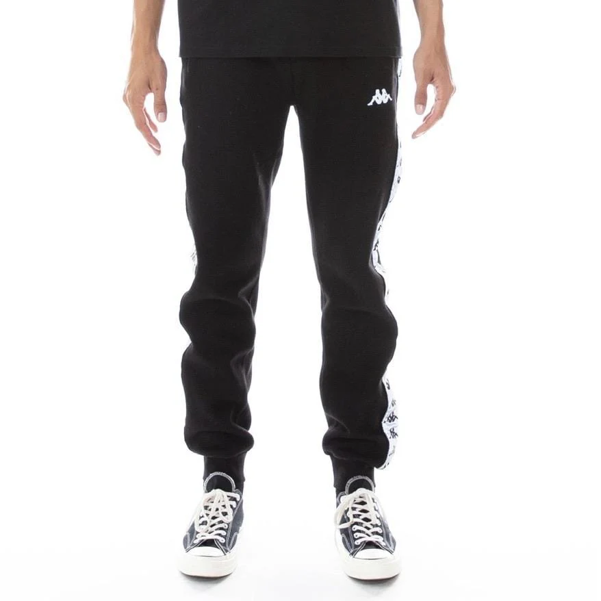 Kappa 222 Banda Dariis Reflective Sweatpant Blk