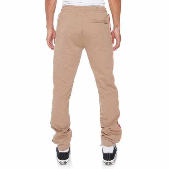 Kappa 222 Banda Jupiterterry Sweatpants (Brown/Green Sage) 381I4EW - Image 4