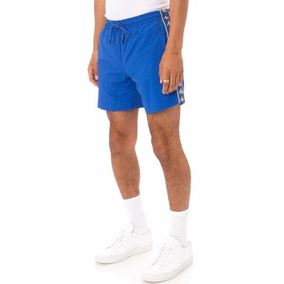 Kappa 222 Banda Xtabi Swim Shorts (Blue/Lime-Orange/Grey) 33147ZW - Image 2