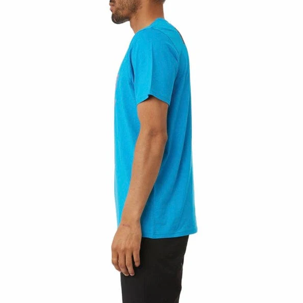 Kappa Authentic Accompong T Shirt (Blue/Black/White) 361522W - Image 3