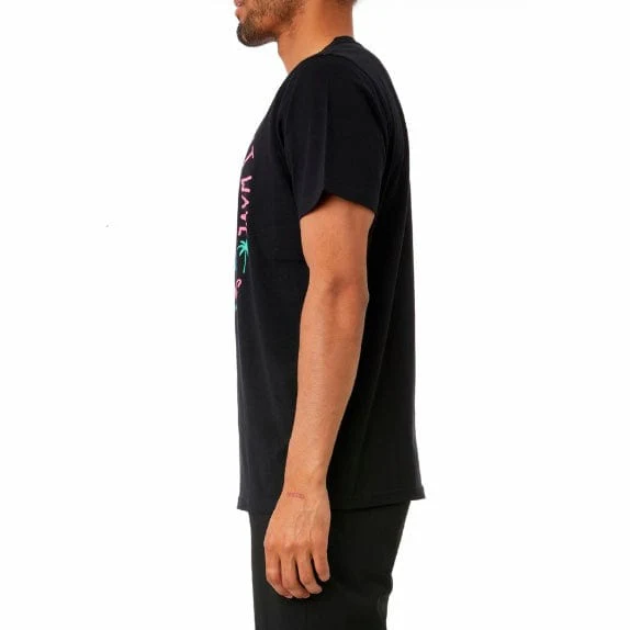 Kappa Authentic Aelous T Shirt (Black/Blue/Pink) 33146IW - Image 3