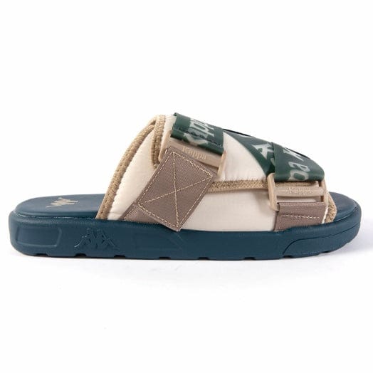 Kappa Authentic Mitel 1 Sandals (White Off/Deep Blue/Green Pine) 3118C8W - Image 4