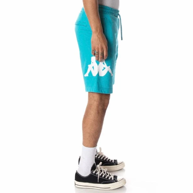 Kappa Authentic Sangone Shorts (Dark Aqua) 34157FW - Image 4