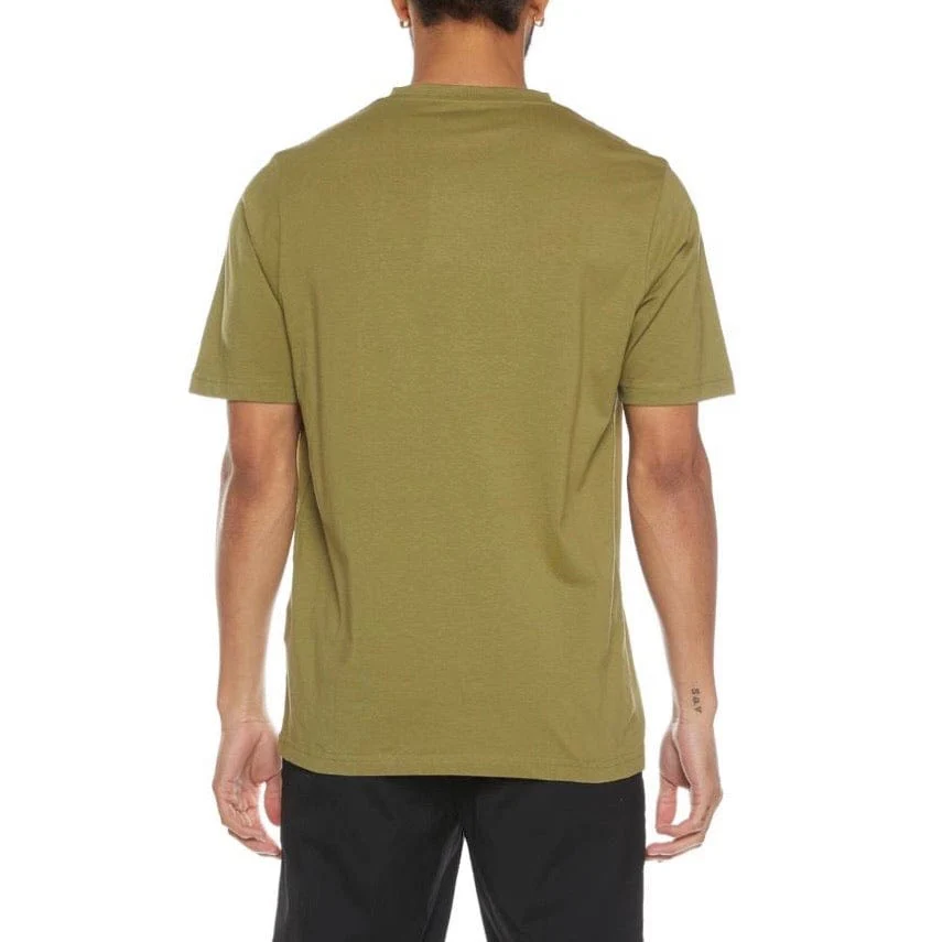 Kappa Logo Fleece Cromok T Shirt (Olive) - Image 3