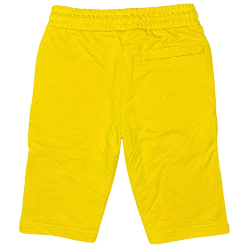 Kappa Logo Fleece Mabok Shorts (Yellow) 311BLHW - Image 2