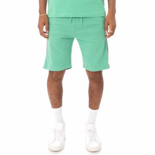 Kappa Logo Tape Asved 2 Shorts (Green/Black-Blue/White) 34152QW