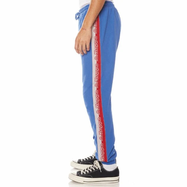 Kappa Logo Tape Danira Trackpants (Blue/Grey/Red) 321C4UW - Image 3