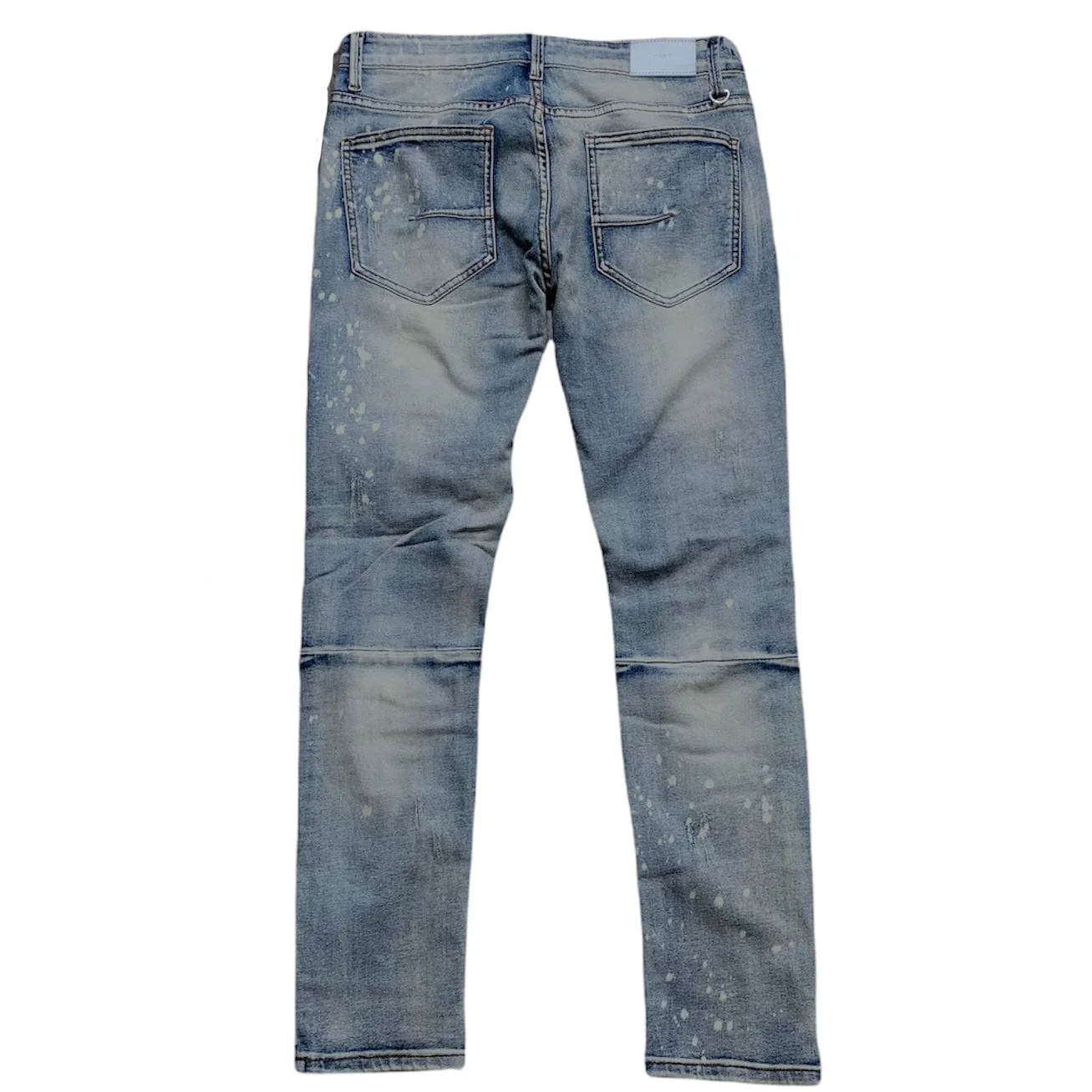 Kdnk Patched Ripped Jeans (Vintage Medium Blue) KND4337 - Image 2