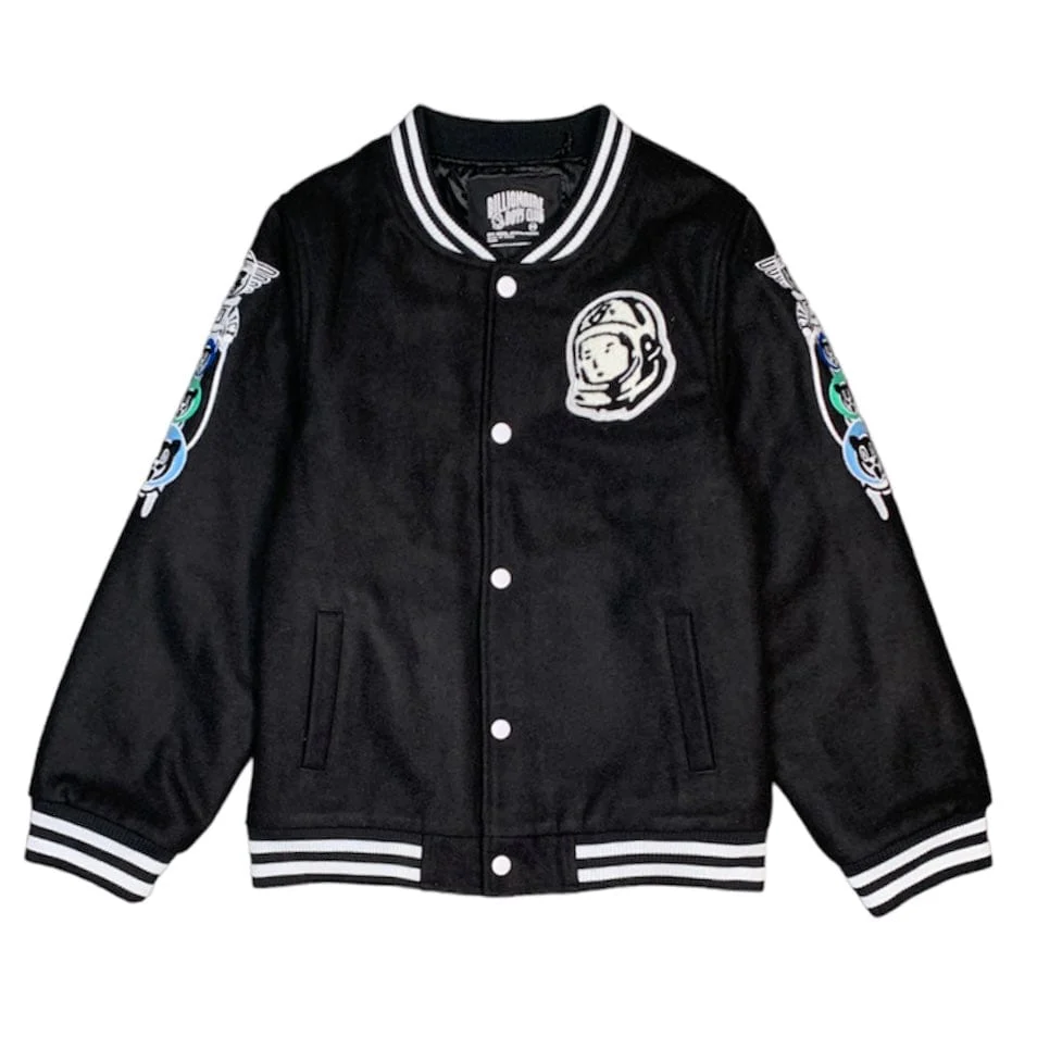 Kid's Billionaire Boys Club BB Astro Varsity (Black) 823-8400
