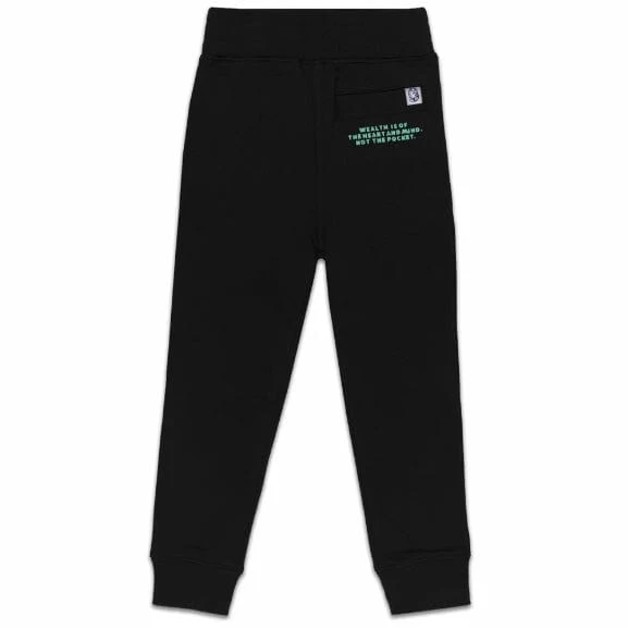 Kids Billionaire Boys Club BB Future Sweatpants (Black) 823-6100 - Image 2