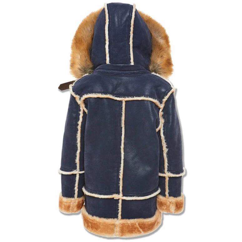 Kids Jordan Craig Denali Shearling Jacket (Navy) - Image 3