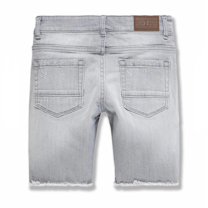 Kids Jordan Craig Edison Denim Shorts (Cement Wash) J3171SK - Image 2