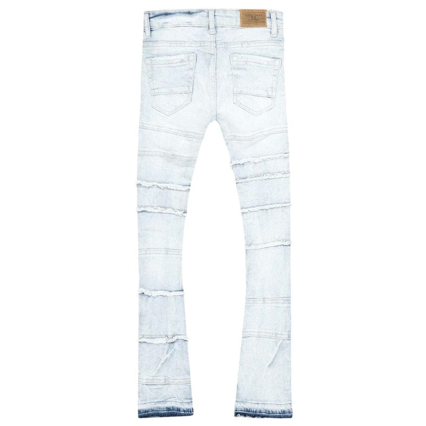 Boys Jordan Craig Jason Denim (Iced White) JTF2296B - Image 2