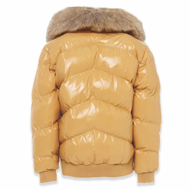 Kids Jordan Craig Lenox Puffer Jacket (Caramel) 91582K - Image 3