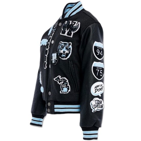 Kids Jordan Craig Motown Varsity Jacket (Lion) 91651K - Image 3