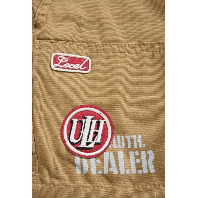 Boys Jordan Craig Re-up Mechanic Short Set (Wheat) - Image 11