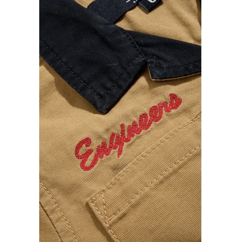 Boys Jordan Craig Re-up Mechanic Short Set (Wheat) - Image 5