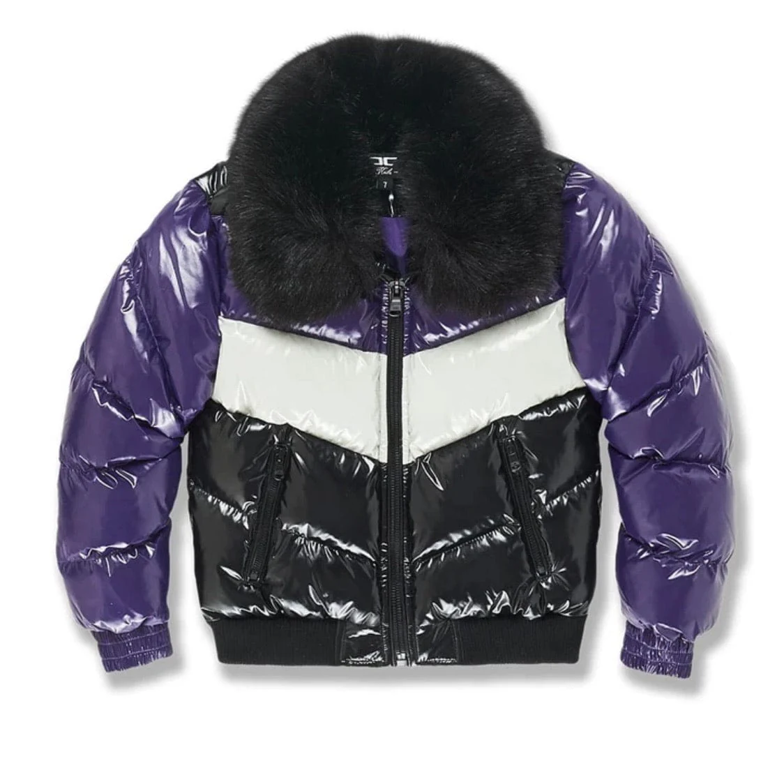 Kids Jordan Craig Sugar Hill Nylon Puffer Jacket (Court Purple) 91505AB