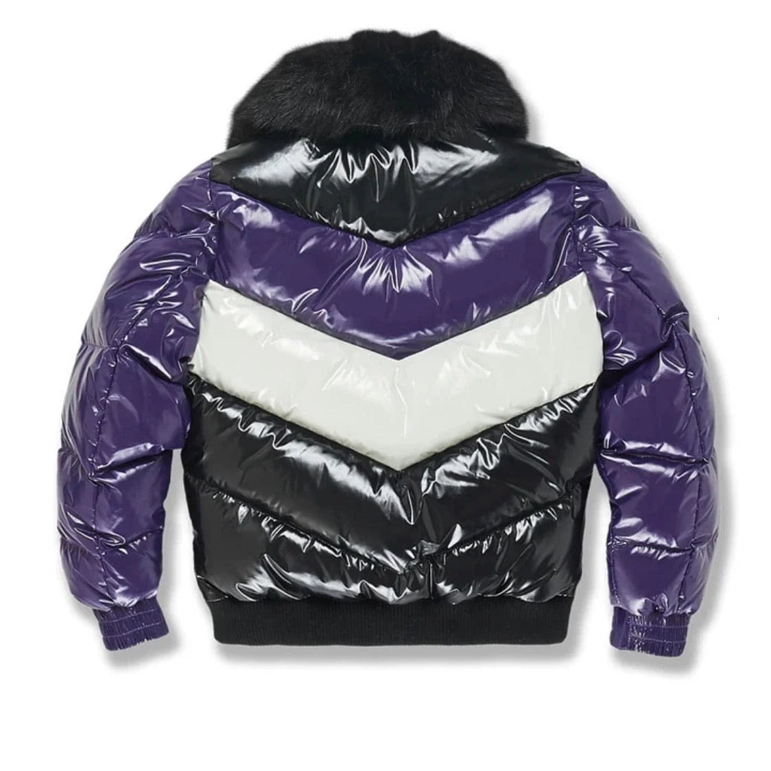 Kids Jordan Craig Sugar Hill Nylon Puffer Jacket (Court Purple) 91505AB - Image 2