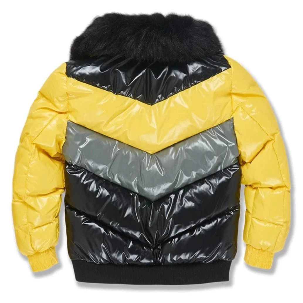 Kids Jordan Craig Sugar Hill Nylon Puffer Jacket (Pollen) 91548K - Image 2
