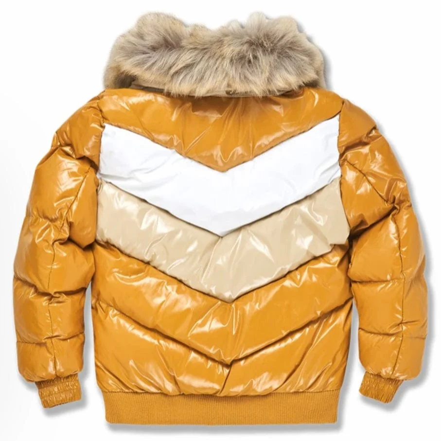 Kids Jordan Craig Sugar Hill Puffer Jacket (Wheat) 91587K - Image 2