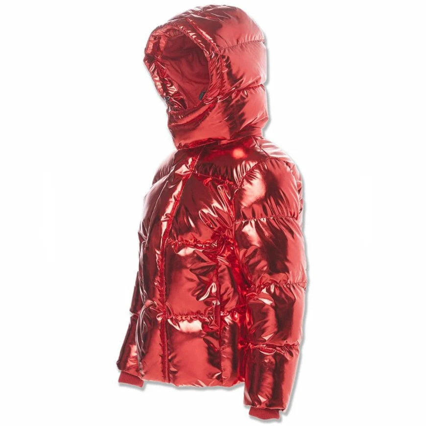 Kids Jordan Craig Toronto Bubble Jacket (Metallic Red) 91542MK - Image 4