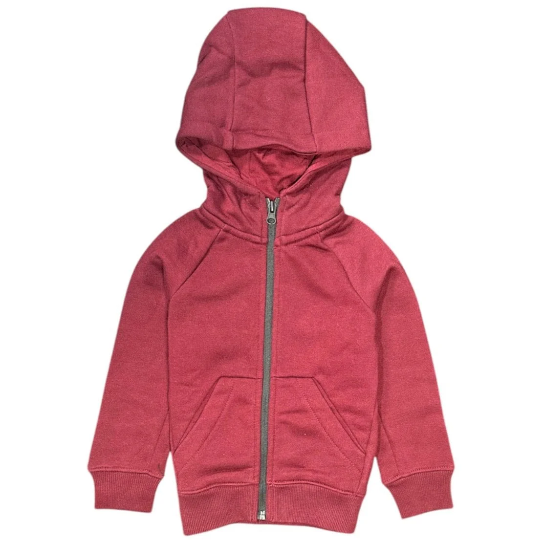 Kids Jordan Craig Uptown Zip Up Hoodie (Wine) 8521HK