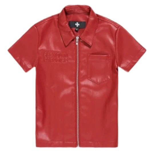 Kids See You In Paradise Thriller Summer Set (Red)
