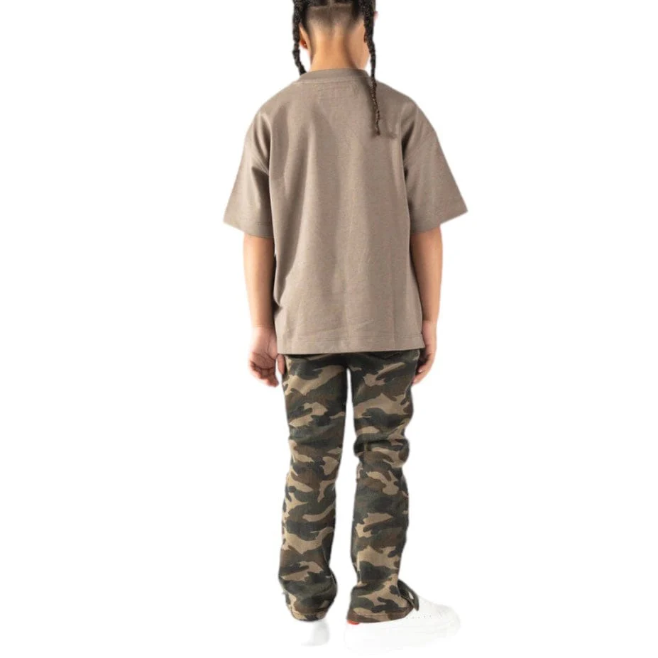 Kids Serenede Element Camo Stacked Jean (Camo Stacked) - Image 3
