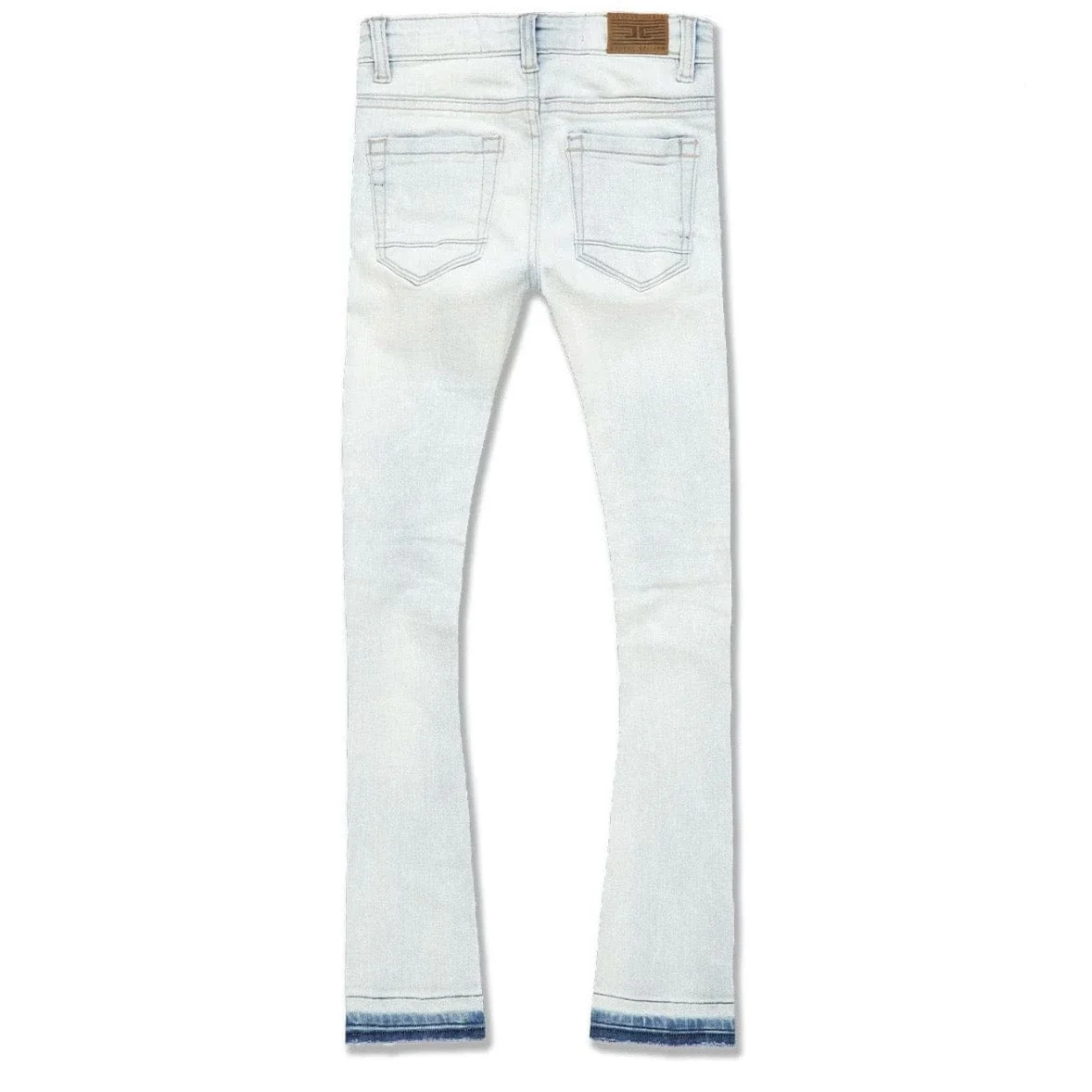 Boys Jordan Craig Stacked Slauson Denim (Iced White) JTF2311B - Image 2