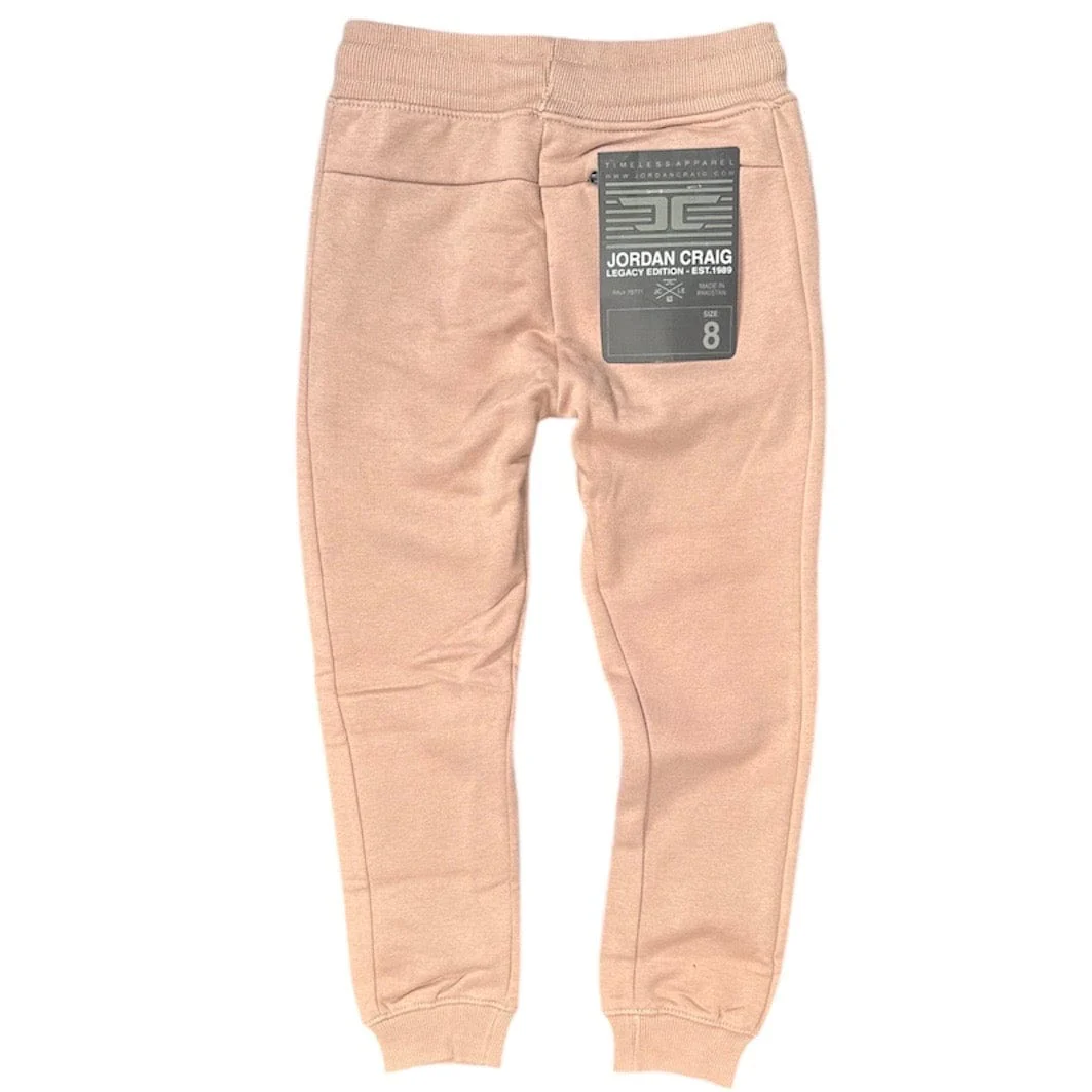Kids Uptown Jogger Sweatpants (Blush) 8520B - Image 2