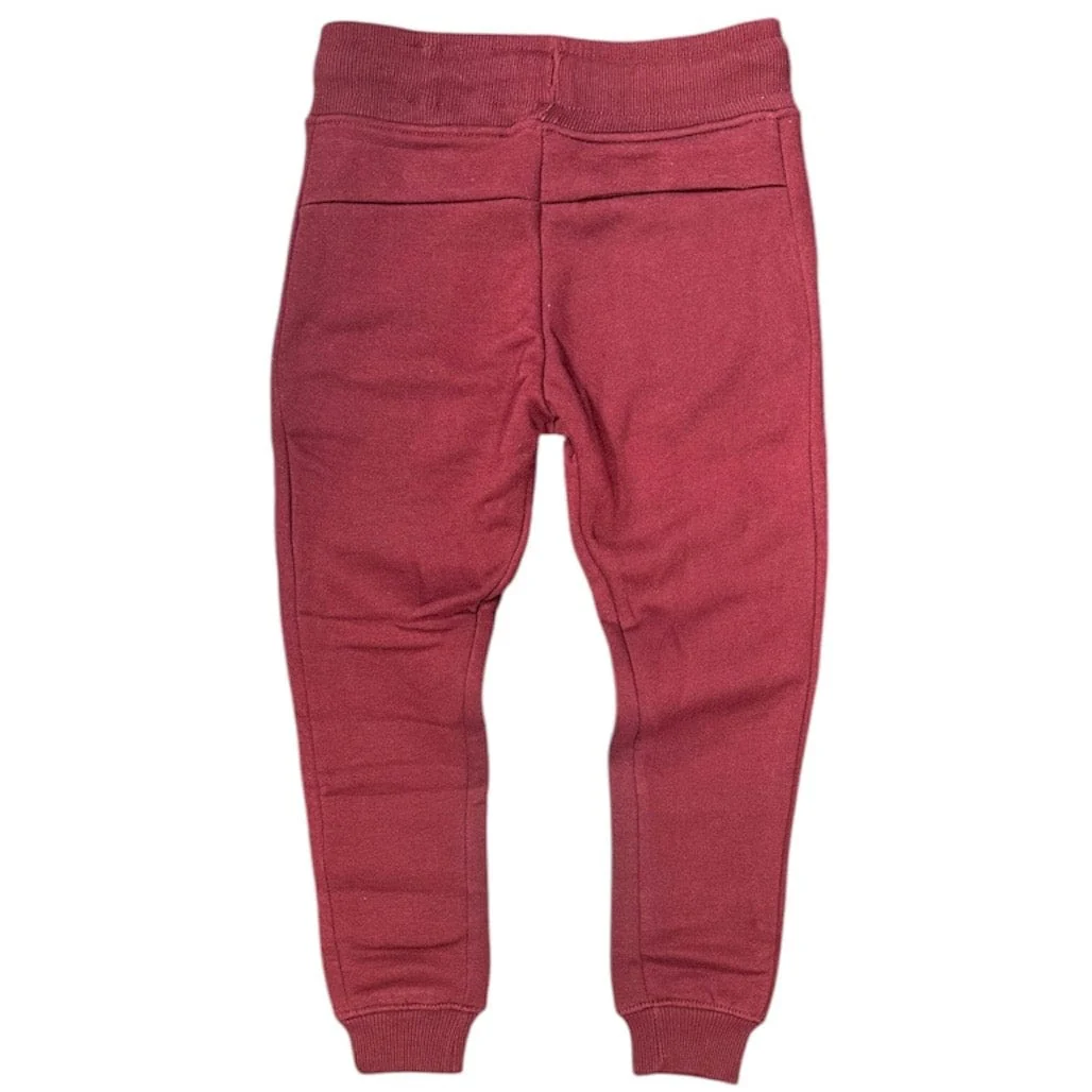 Kids Uptown Jogger Sweatpants (Wine) 8520K - Image 2