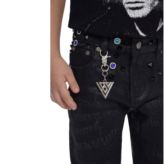Kids Valabasas Ion Stacked Denim (Black Waxed) VPLAY-VJ3-1058 - Image 4