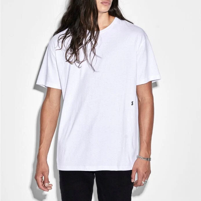 Ksubi 4 X 4 Biggie Short Sleeve Tee (Optic White) 5000006291 - Image 2