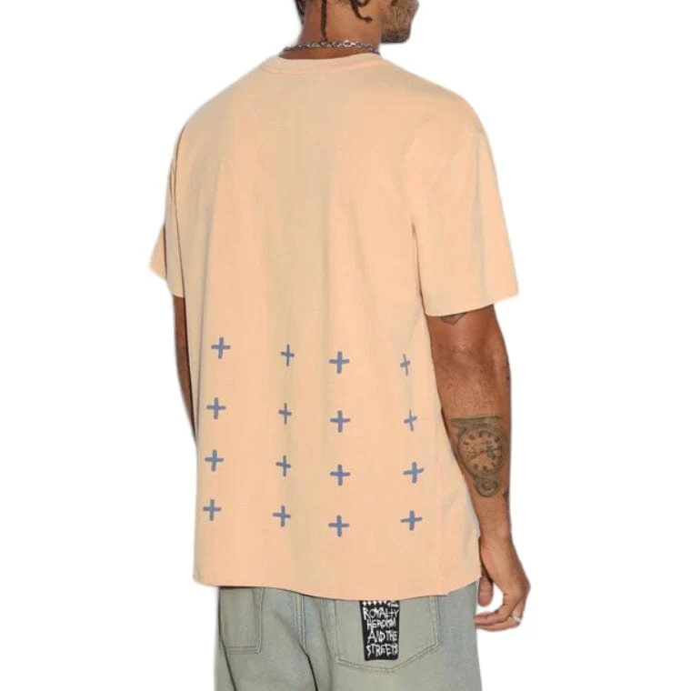 Ksubi Apex Biggie Flare SS Tee (Sun Faded Orange) MPF24TE004 - Image 2
