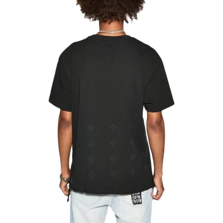 Ksubi Burn Biggie SS Tee (Jet Black) MFA24TE008 - Image 2