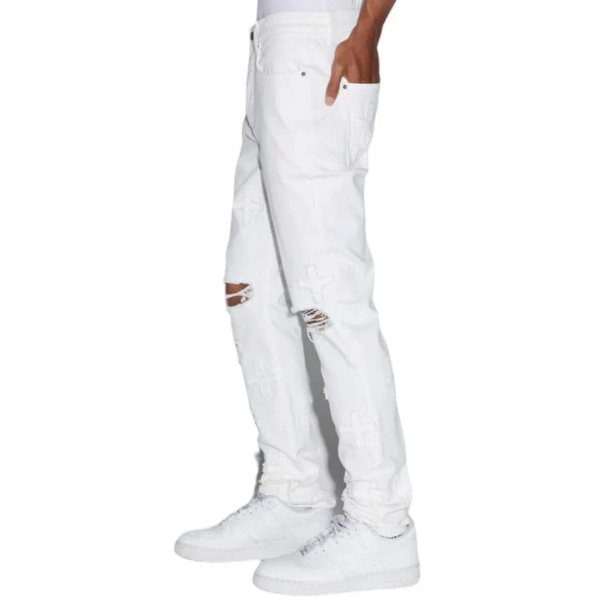 Ksubi Chitch Arktik Kraftwerk Denim (White) MSP24DJ027 - Image 2