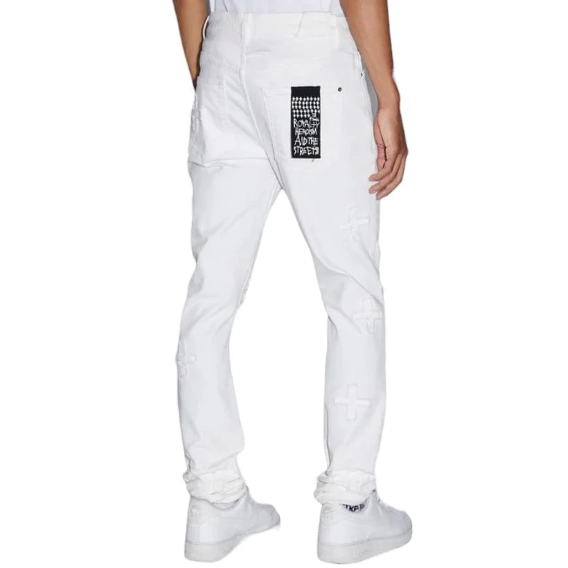 Ksubi Chitch Arktik Kraftwerk Denim (White) MSP24DJ027 - Image 3