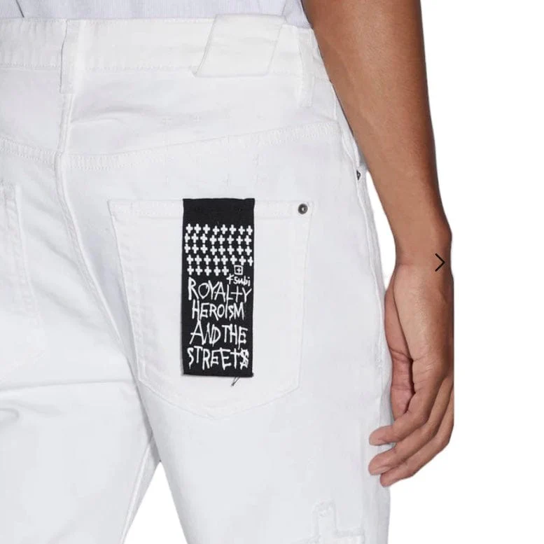 Ksubi Chitch Arktik Kraftwerk Denim (White) MSP24DJ027 - Image 5