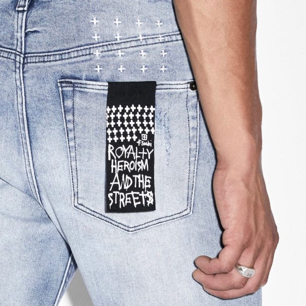 Ksubi Chitch Philly Blue Jean (Vintage Blue) 1000059431 - Image 4