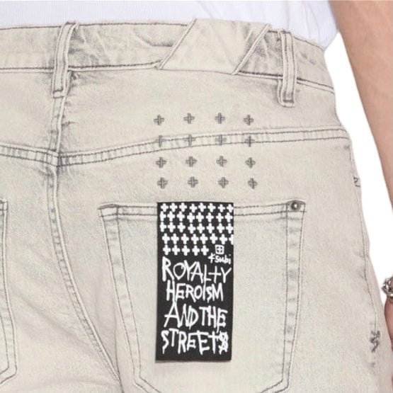 Ksubi Chopper Pluto Short (Grey) MPF24WA009 - Image 4