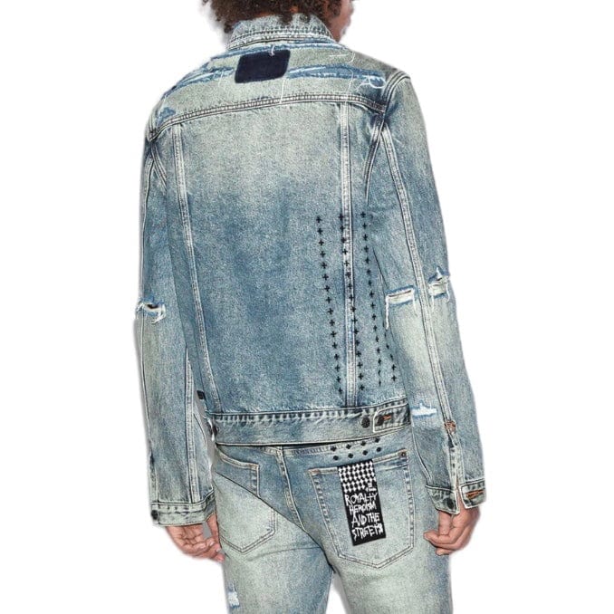 Ksubi Classic Throw Bak Denim Jacket (Indigo Denim) MPS24JK004 - Image 3