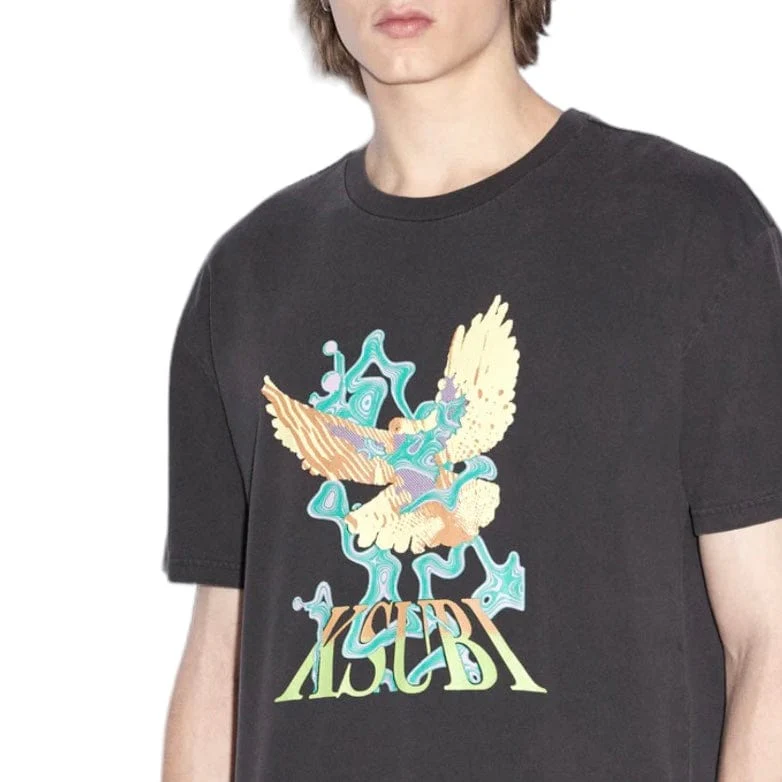 Ksubi Flight Biggie SS Tee (Faded Black) MPS24TE011 - Image 2