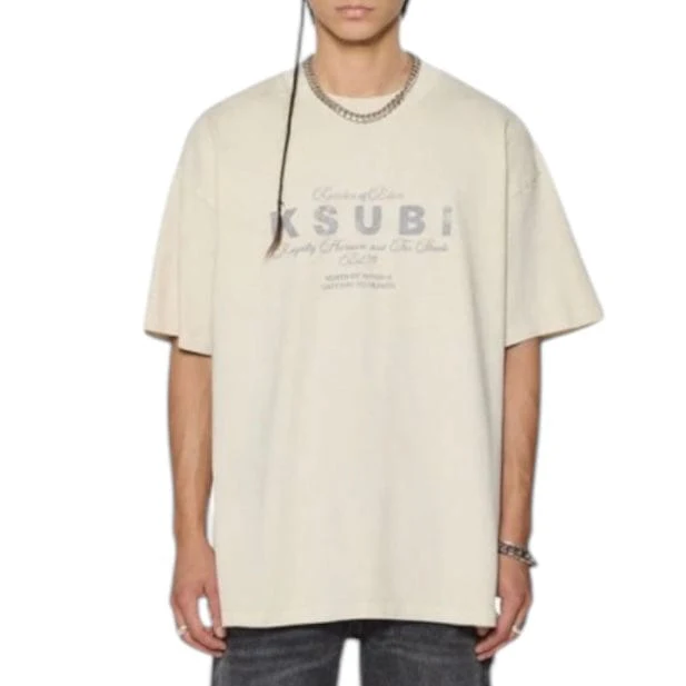 Ksubi Lock Excess SS Tee (Sun Yellow) MSP25TE042